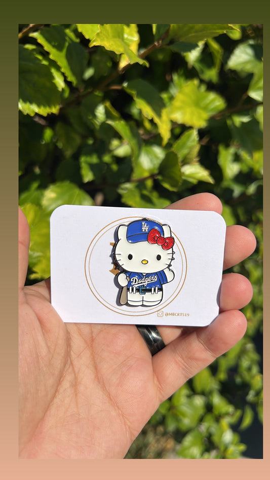 Hello Kitty x Dodgers