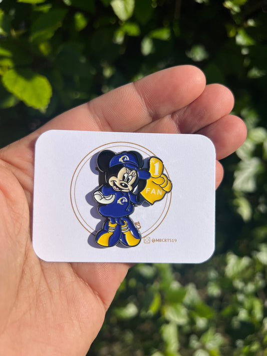 Minnie Mouse Rams Fan